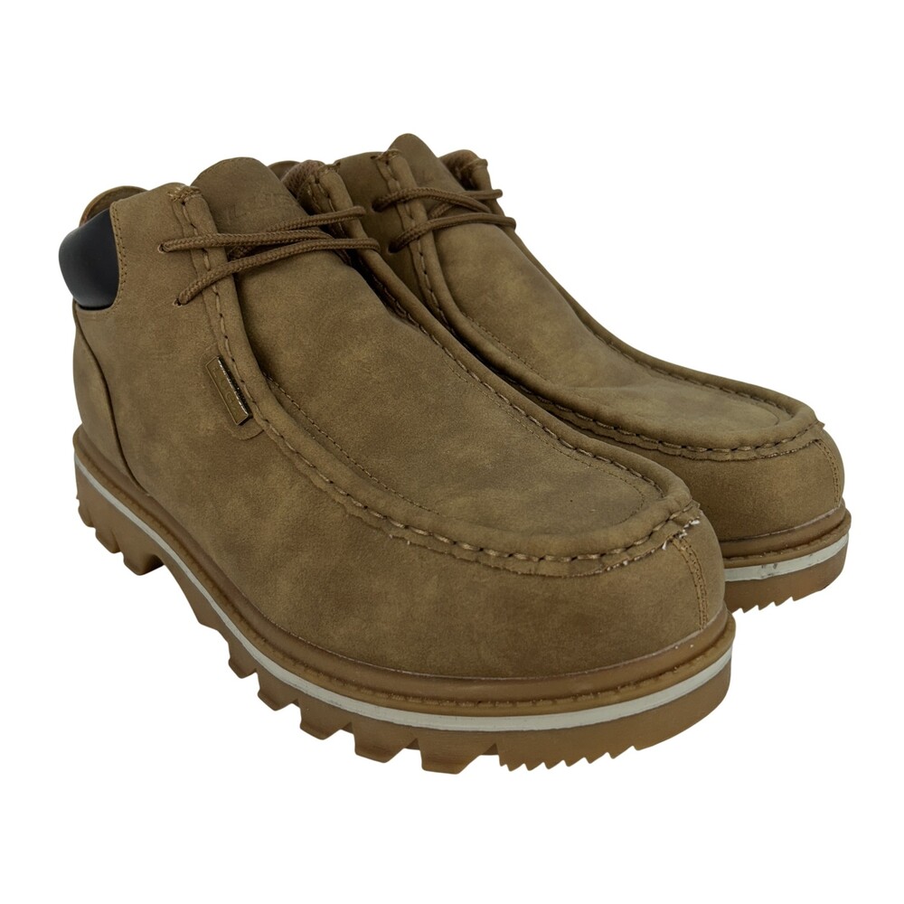 Lugz Chukka Boots Mens Size 12 Brown Ankle Synthetic Lace Up Casual Workwear